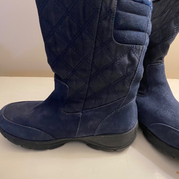 Lands' End Navy Blue boots - Picture 4 of 6